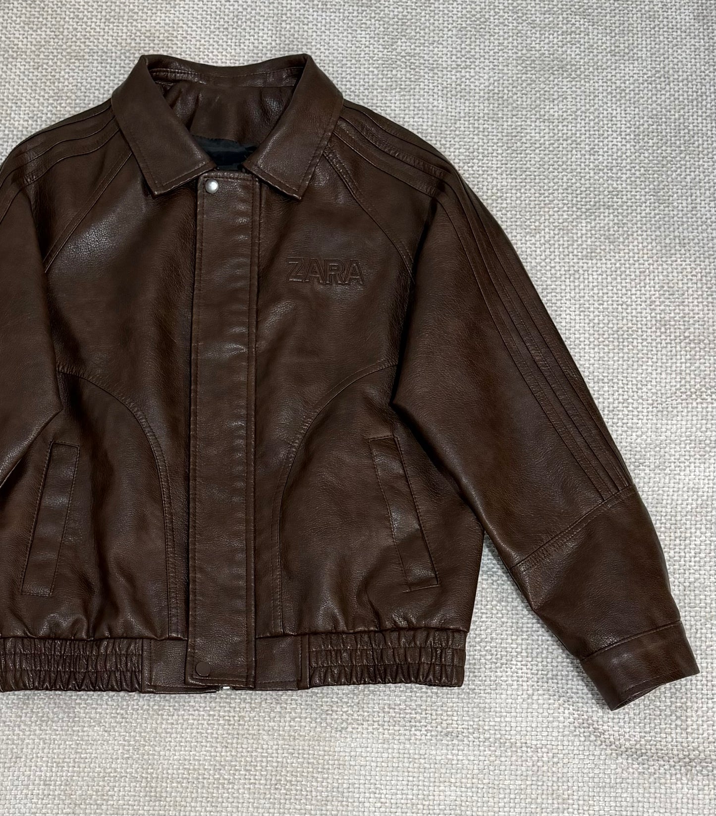 CHAQUETA ZARA HOMBRE STARBOY MARRON