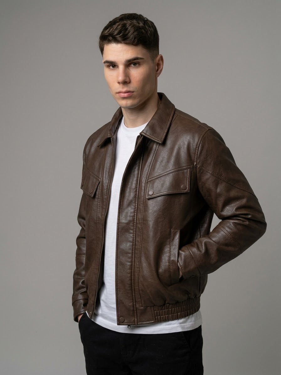 CHAQUETA/CASACA HOMBRE STARBOY MARRON