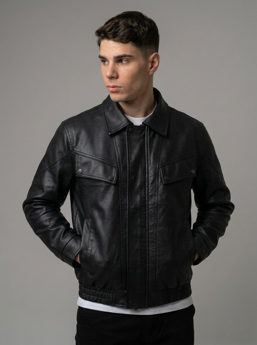 CHAQUETA/CASACA HOMBRE STARBOY NEGRO
