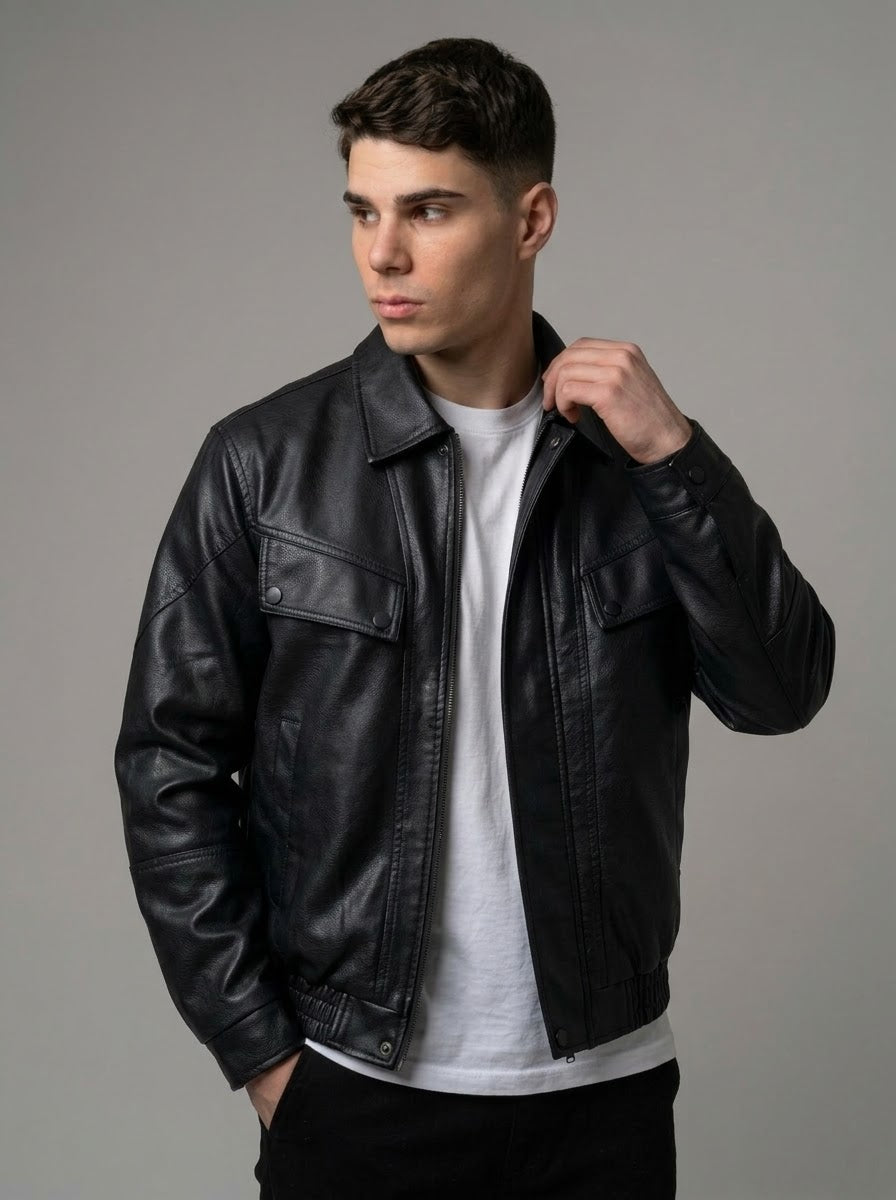 CHAQUETA/CASACA HOMBRE STARBOY NEGRO