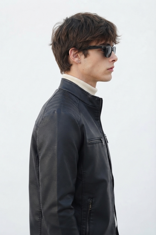 CHAQUETA BASICA HOMBRE NEGRO