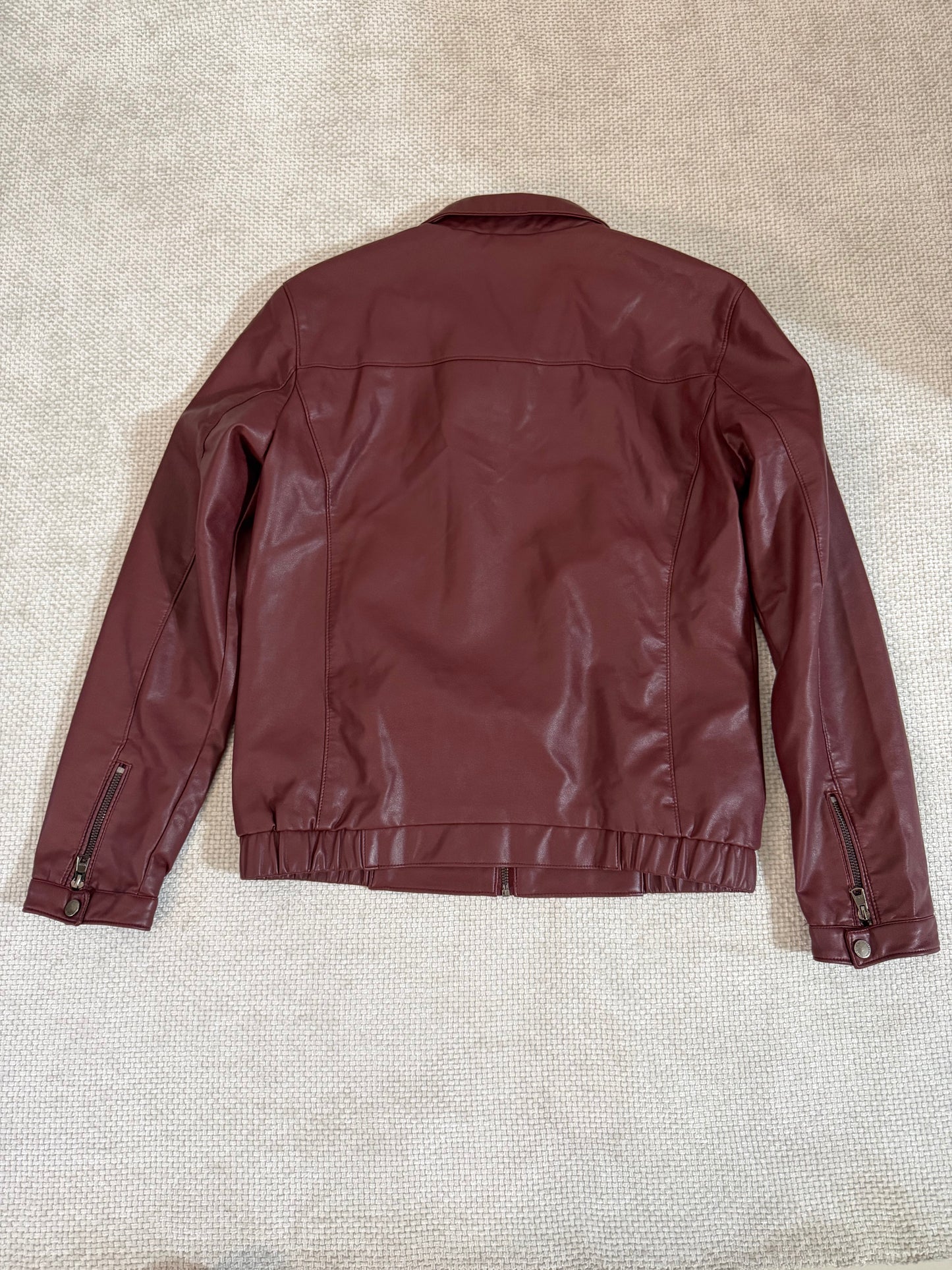 CASACA BASICO HOMBRE CAMISERO BORGOÑA