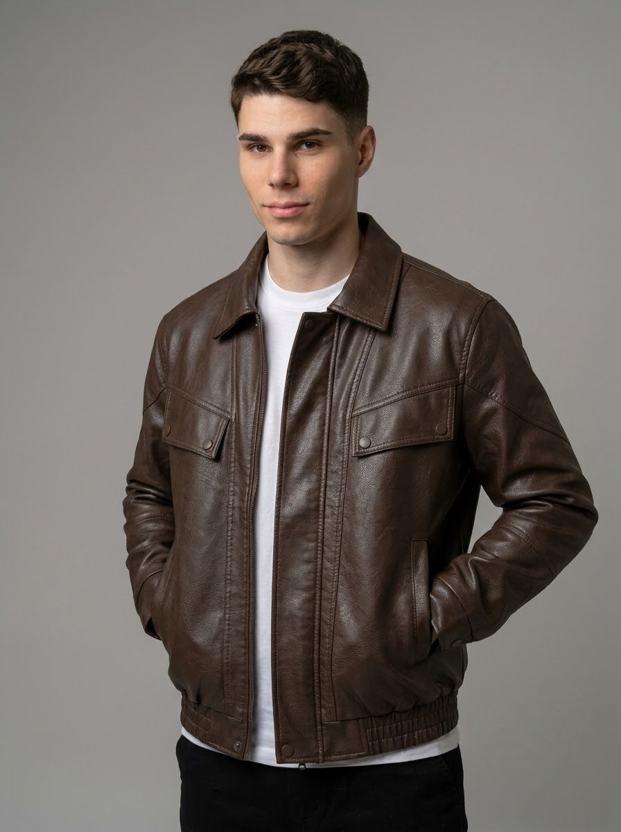 CHAQUETA/CASACA HOMBRE STARBOY MARRON