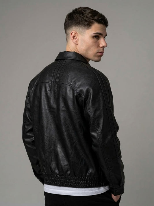 CHAQUETA ZARA HOMBRE STARBOY NEGRO