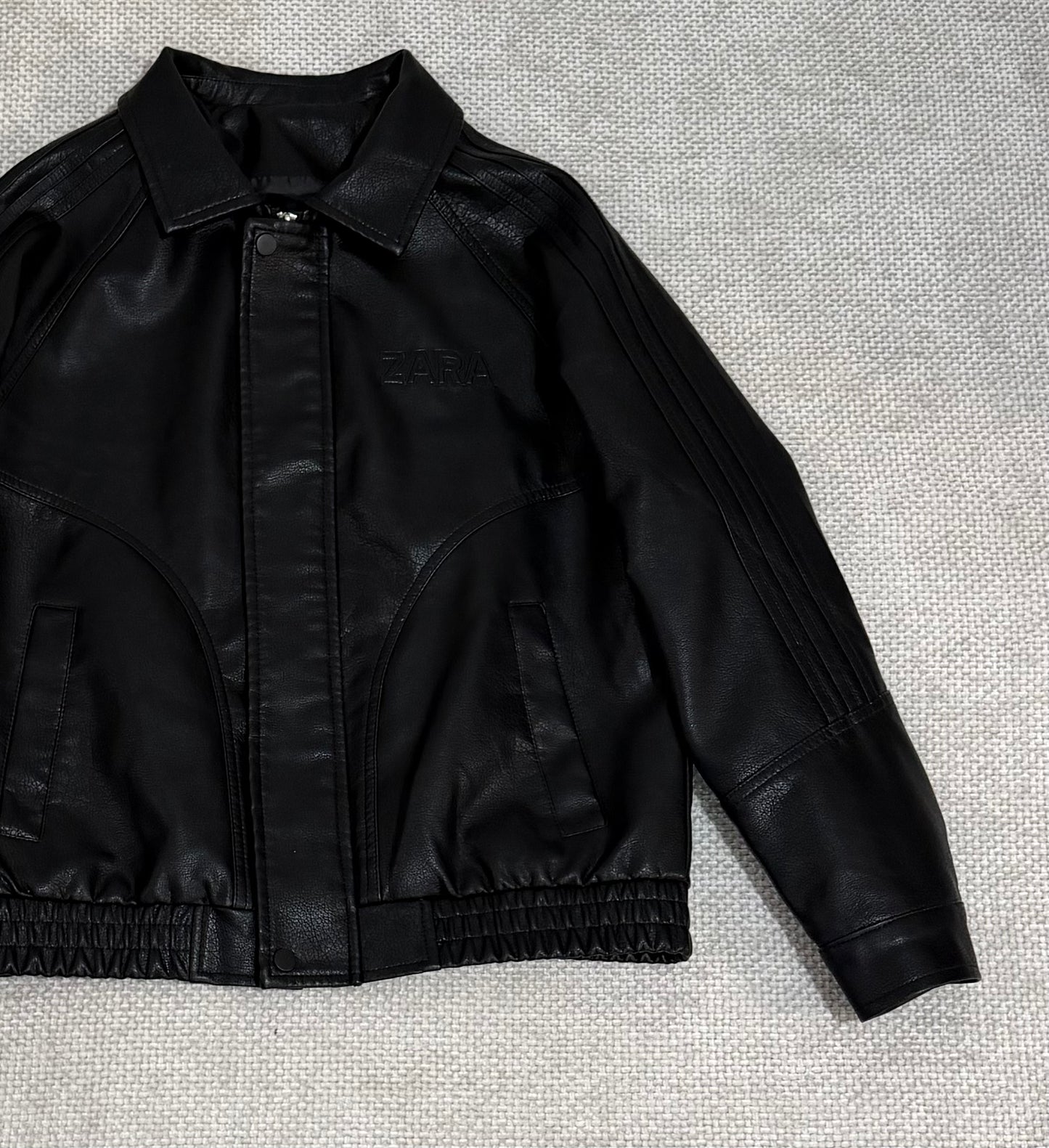 CHAQUETA ZARA HOMBRE STARBOY NEGRO
