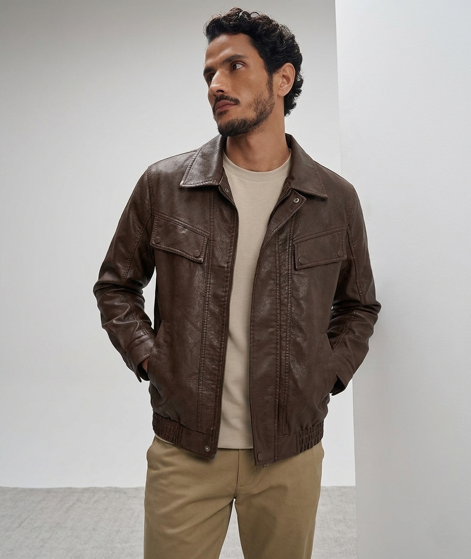CHAQUETA/CASACA HOMBRE STARBOY MARRON
