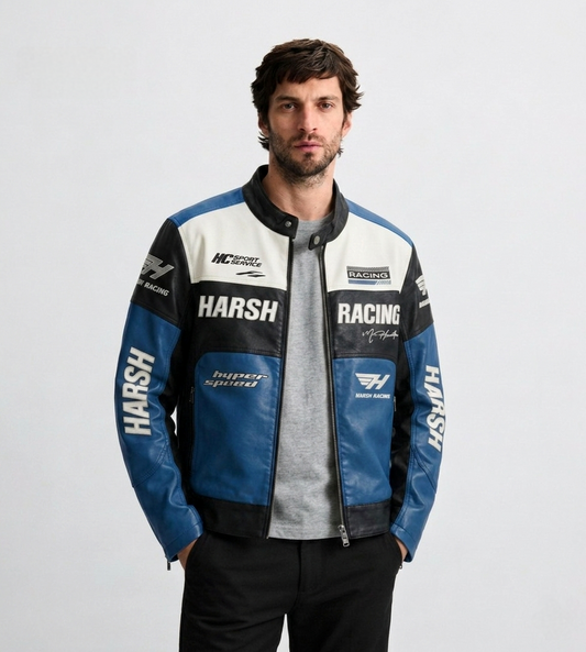 CASACA HR RACING AZUL
