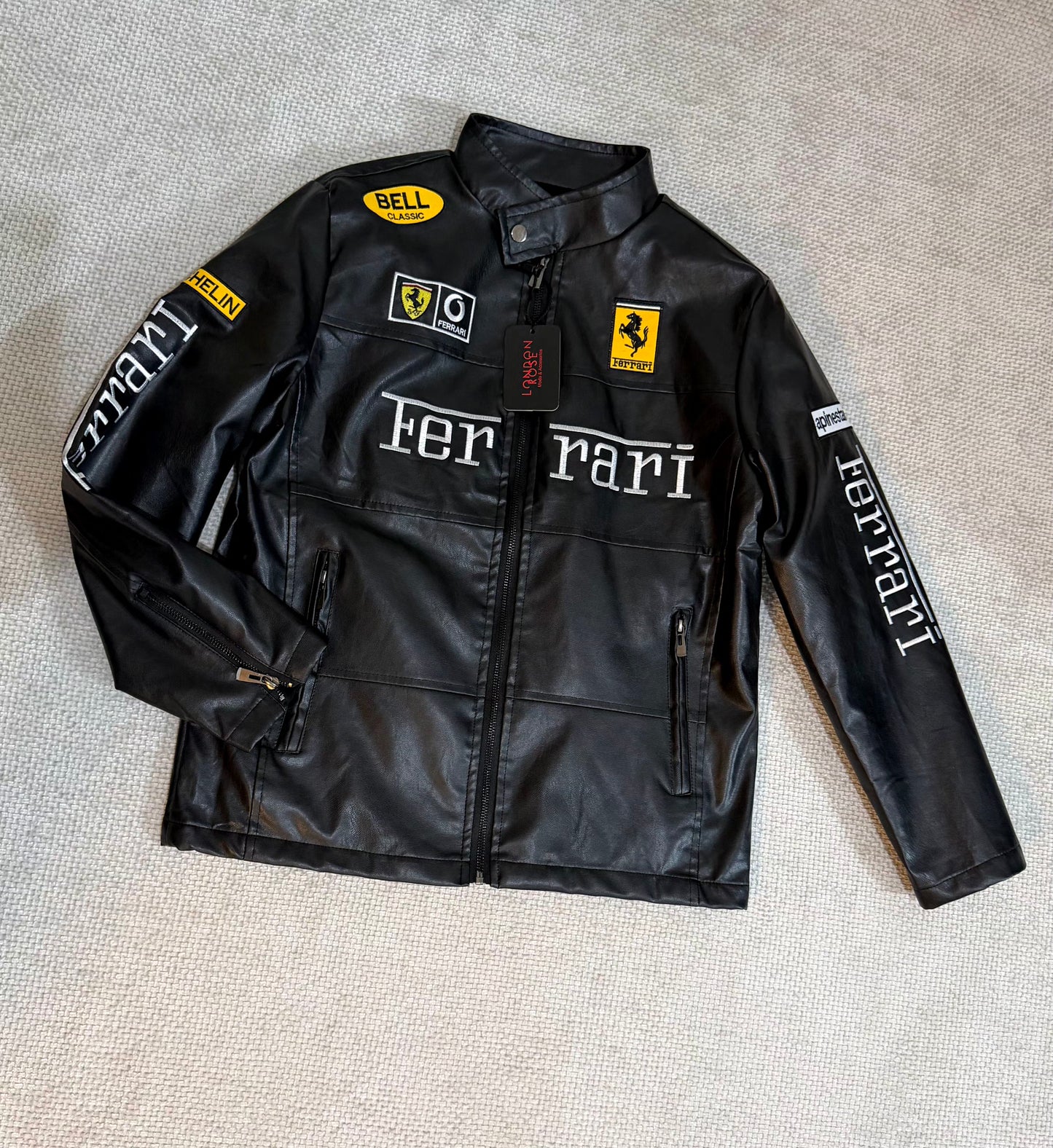 CASACA HOMBRE FERRARI NEGRO