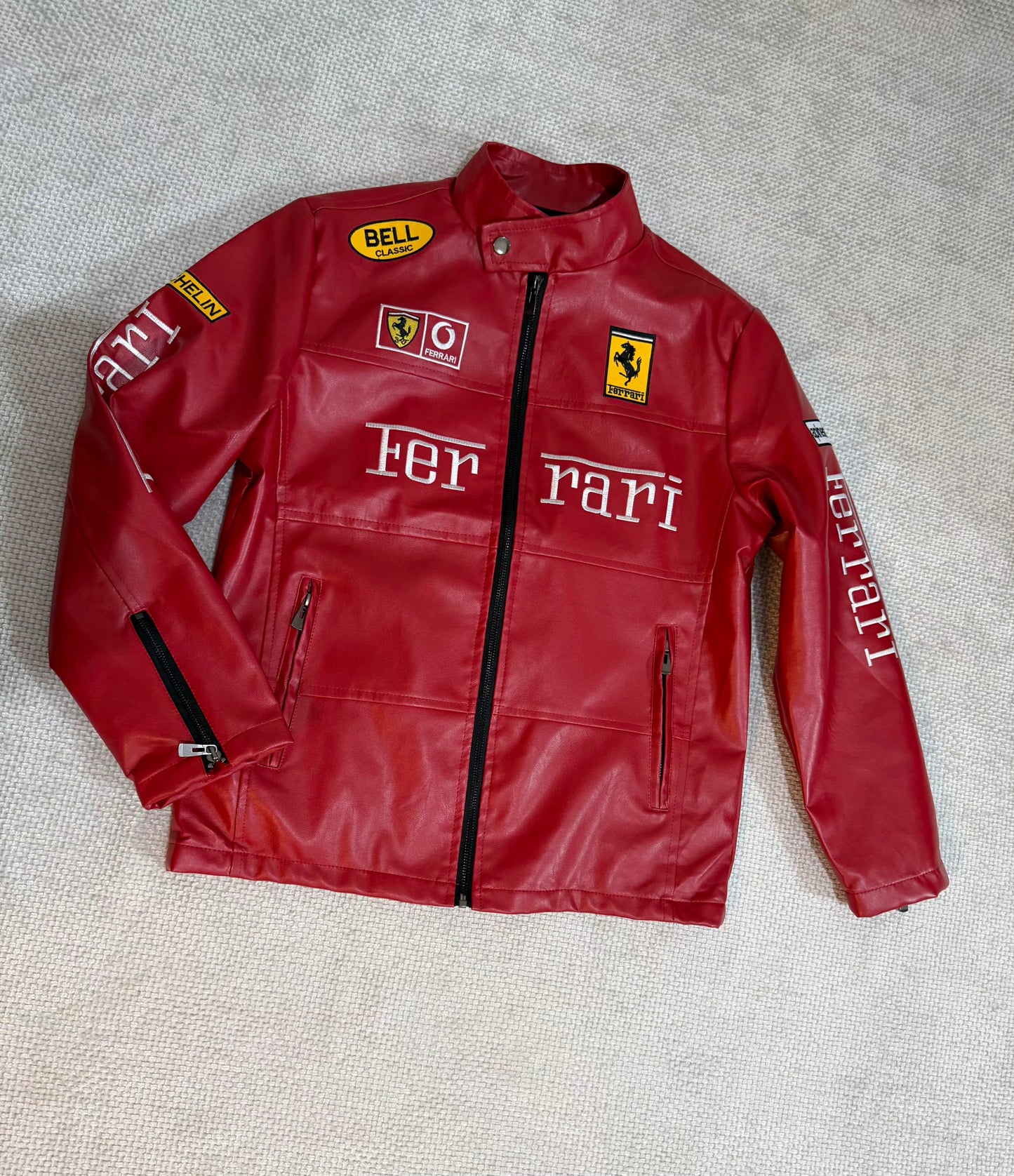 CASACA HOMBRE FERRARI ROJO