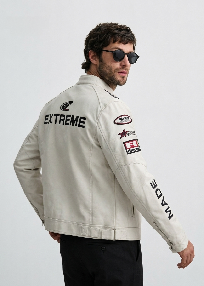 CASACA RACING EXTREME HUESO