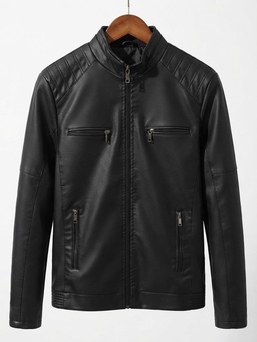 CHAQUETA BASICA HOMBRE NEGRO