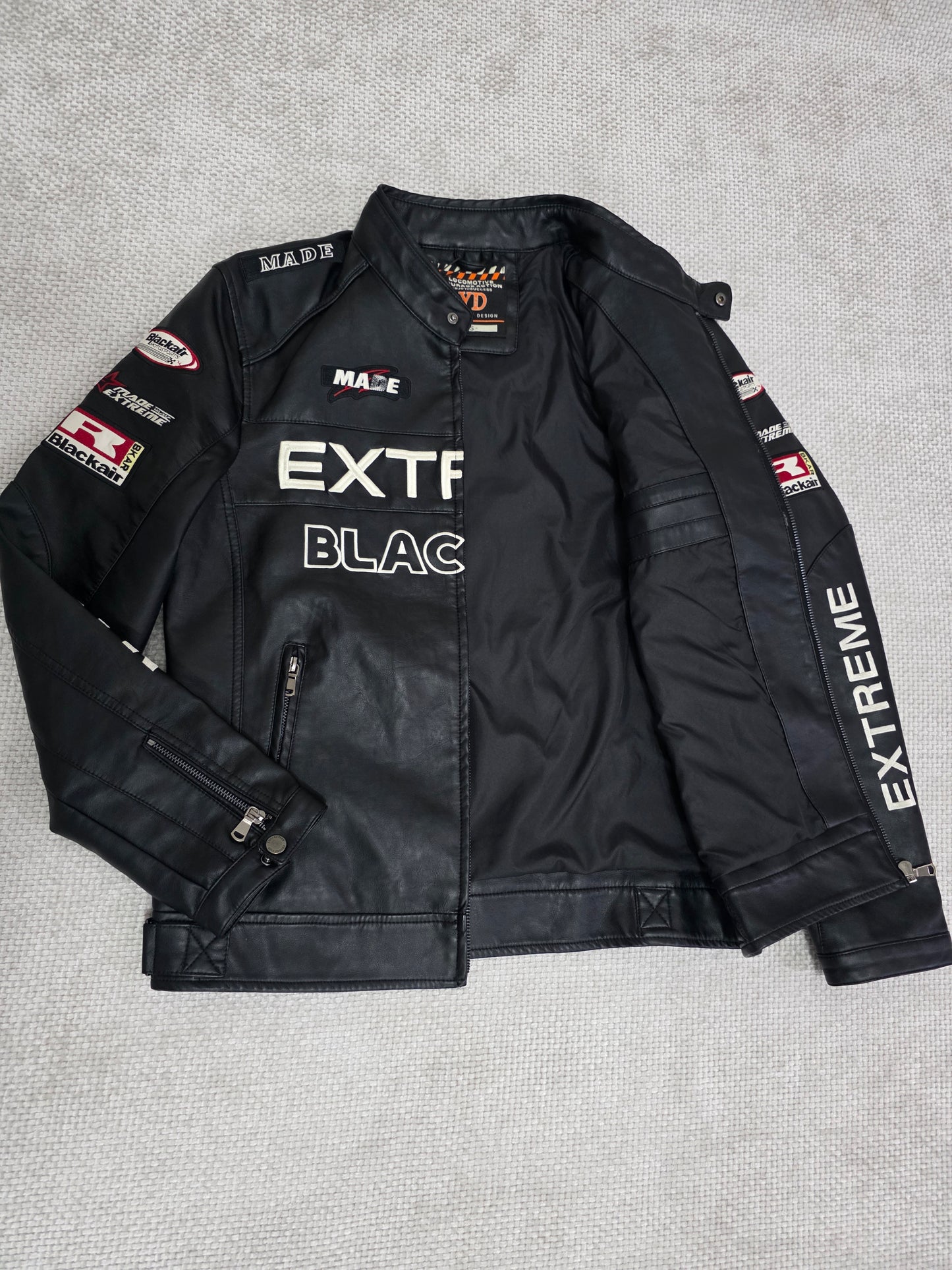 CASACA RACING EXTREME NEGRO