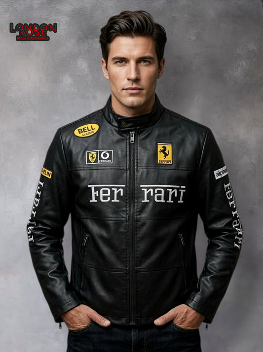 CASACA HOMBRE FERRARI NEGRO