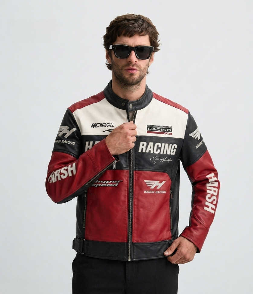 CASACA HR RACING ROJO