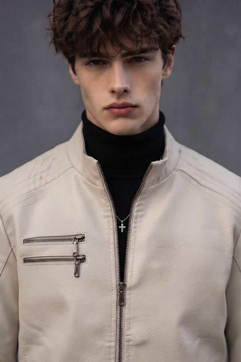CHAQUETA HARO BASICA HOMBRE HUESO