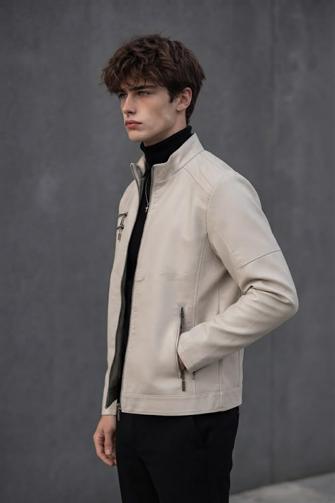 CHAQUETA HARO BASICA HOMBRE HUESO