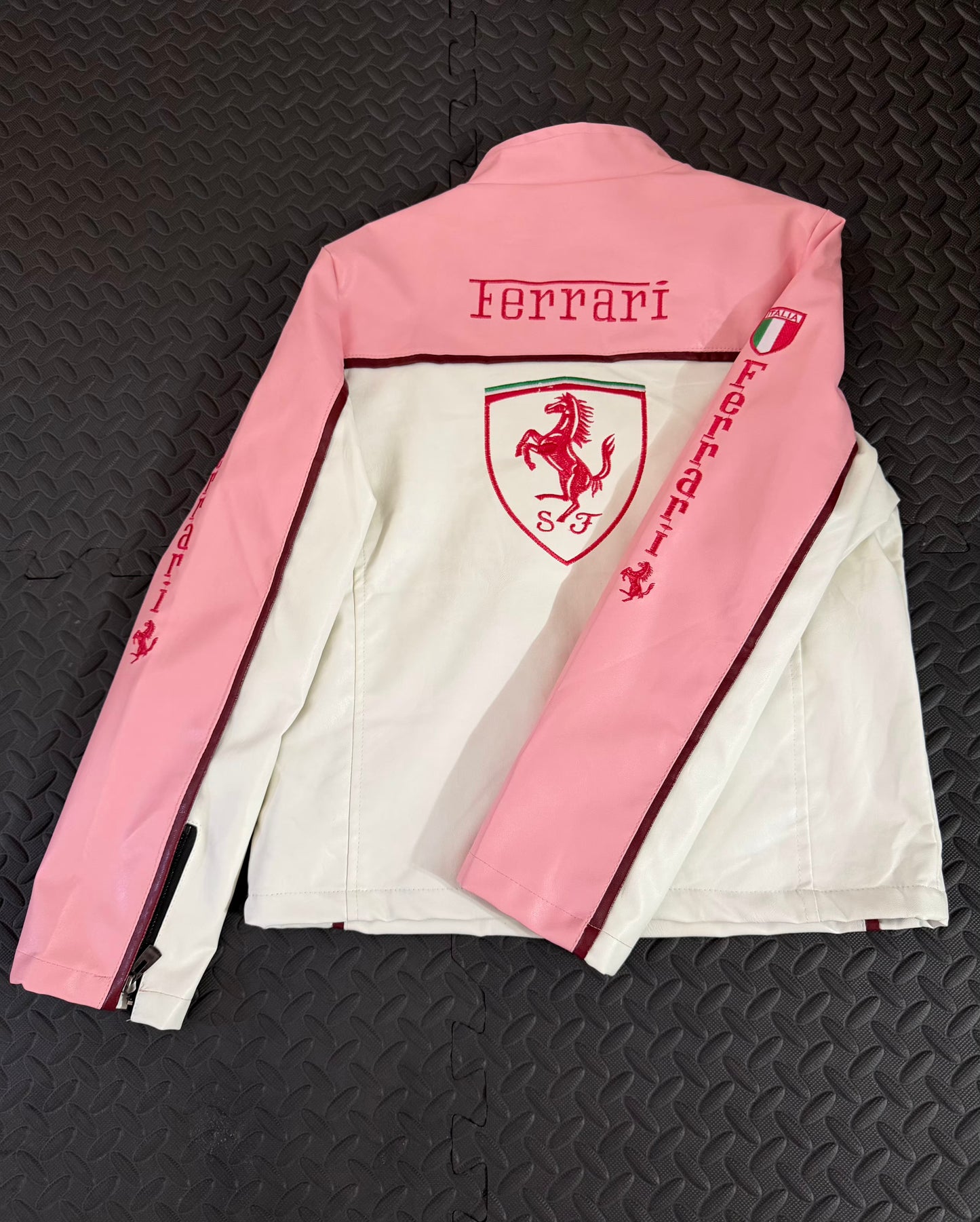 CASACA MUJER FERRARI PALO ROSA