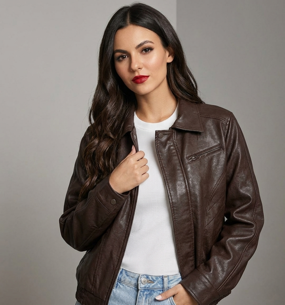 Women Starboy Leather Jacket