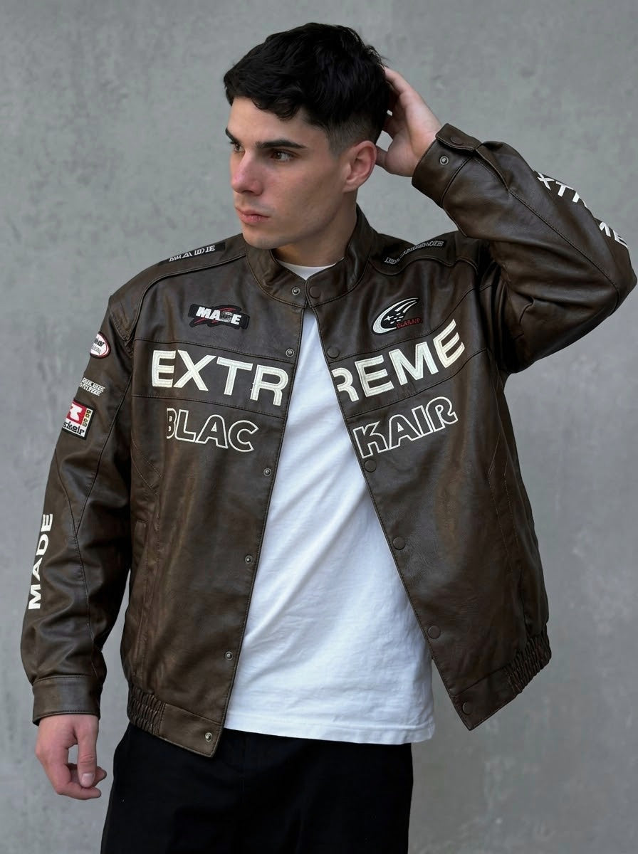 CASACA EXTREME BOXY FIT OVERSIZE MARRON