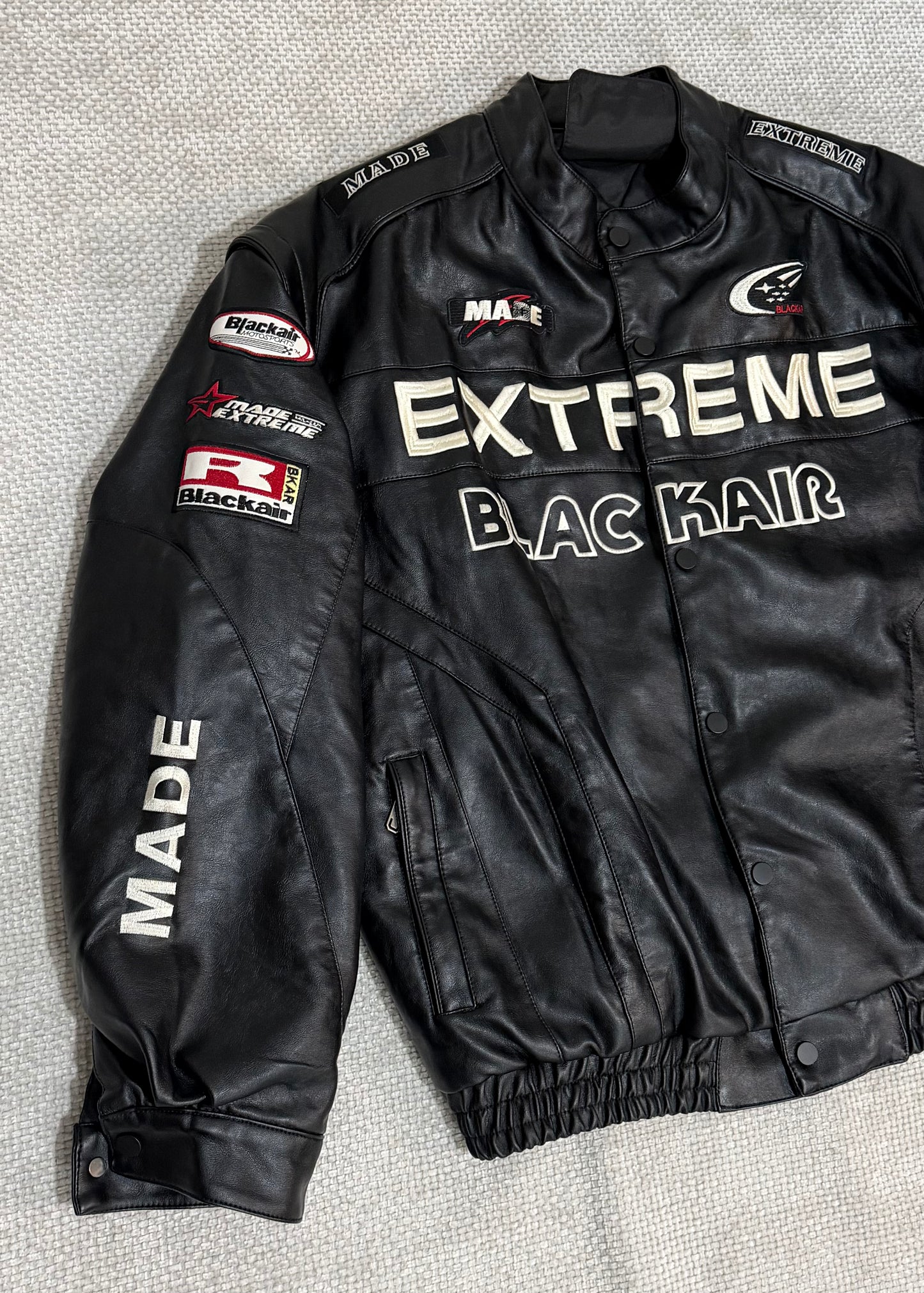 CASACA EXTREME BOXY FIT OVERSIZE NEGRO
