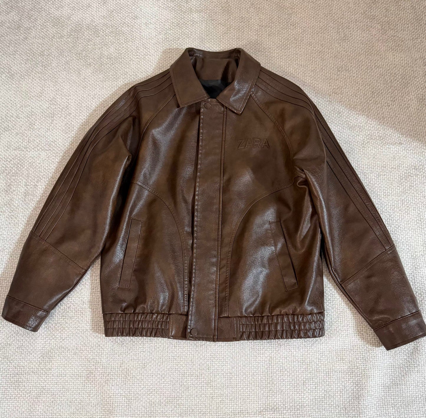 CHAQUETA ZARA HOMBRE STARBOY MARRON