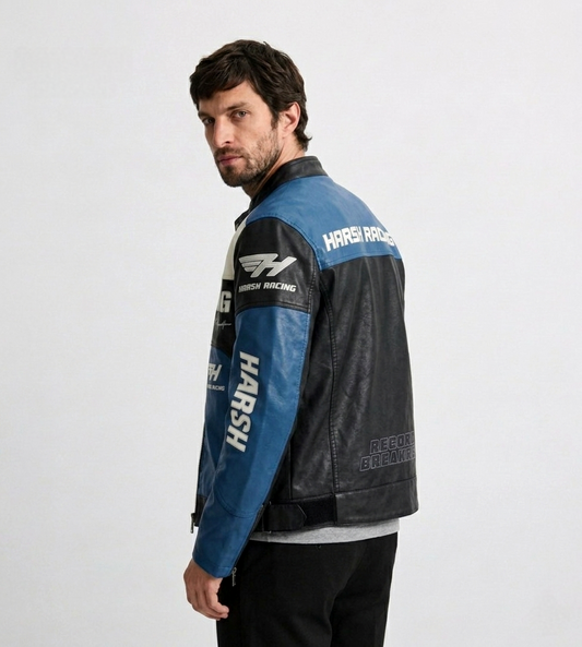 CASACA HR RACING AZUL