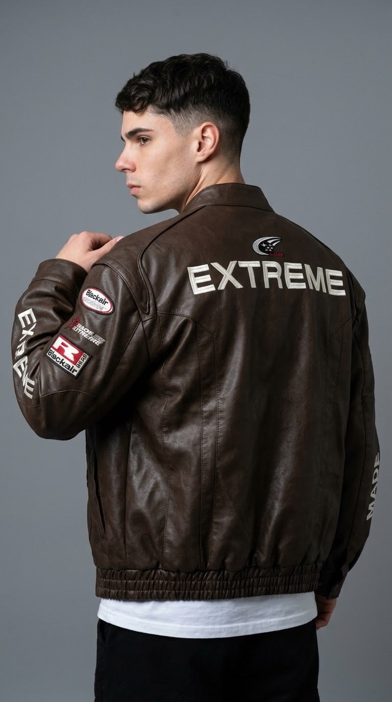 CASACA EXTREME BOXY FIT OVERSIZE MARRON