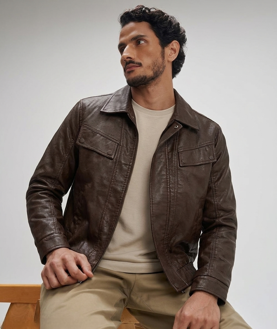 CHAQUETA/CASACA HOMBRE STARBOY MARRON