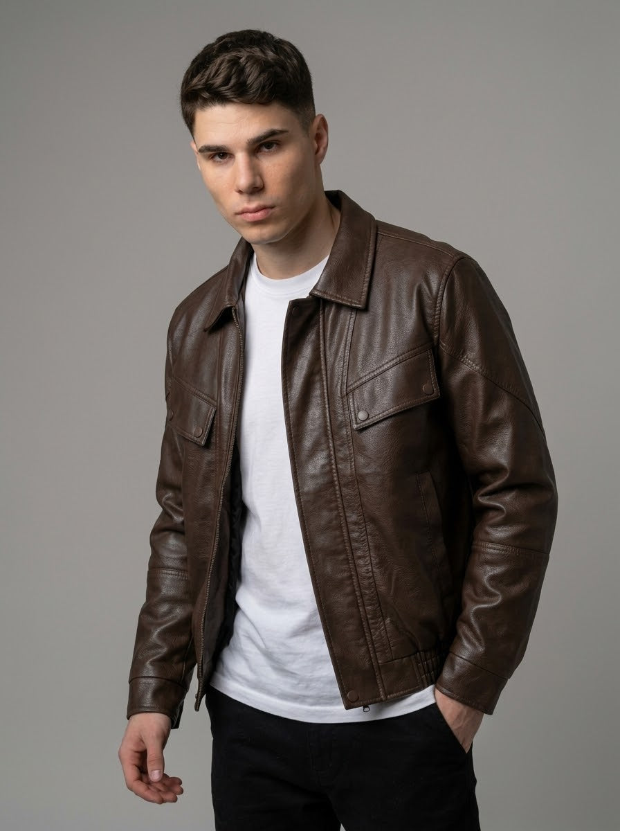 CHAQUETA/CASACA HOMBRE STARBOY MARRON