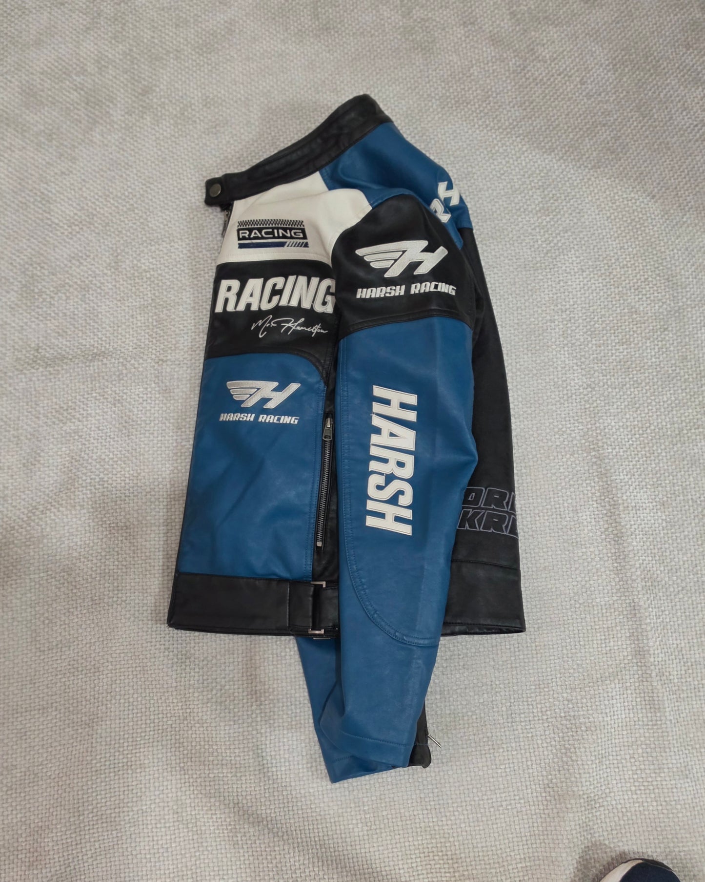 CASACA HR RACING AZUL