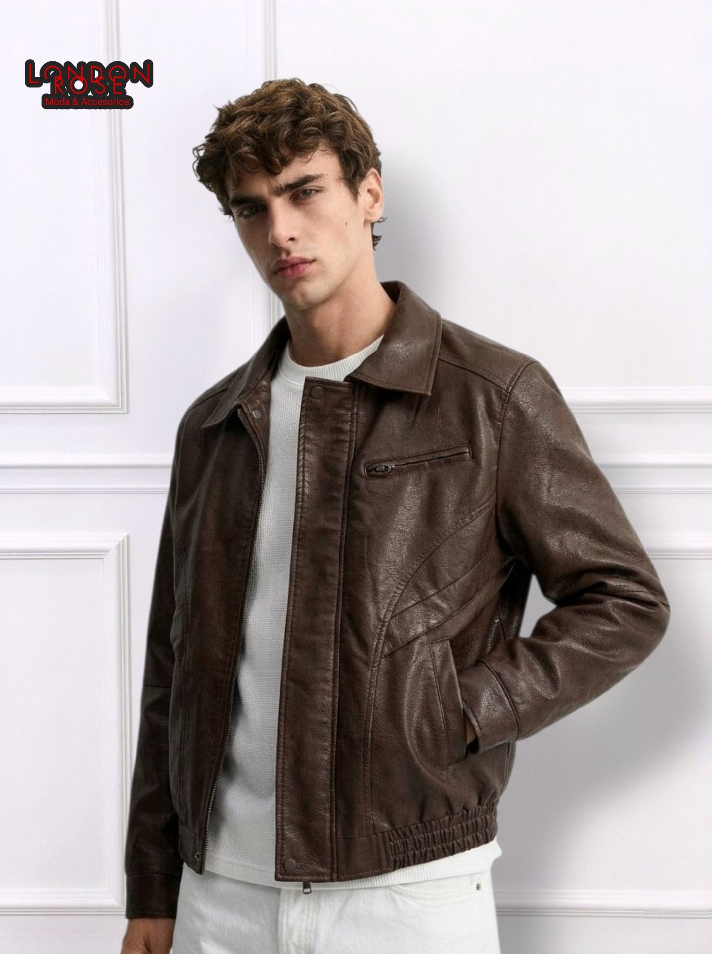 Men Starboy Leather Jacket