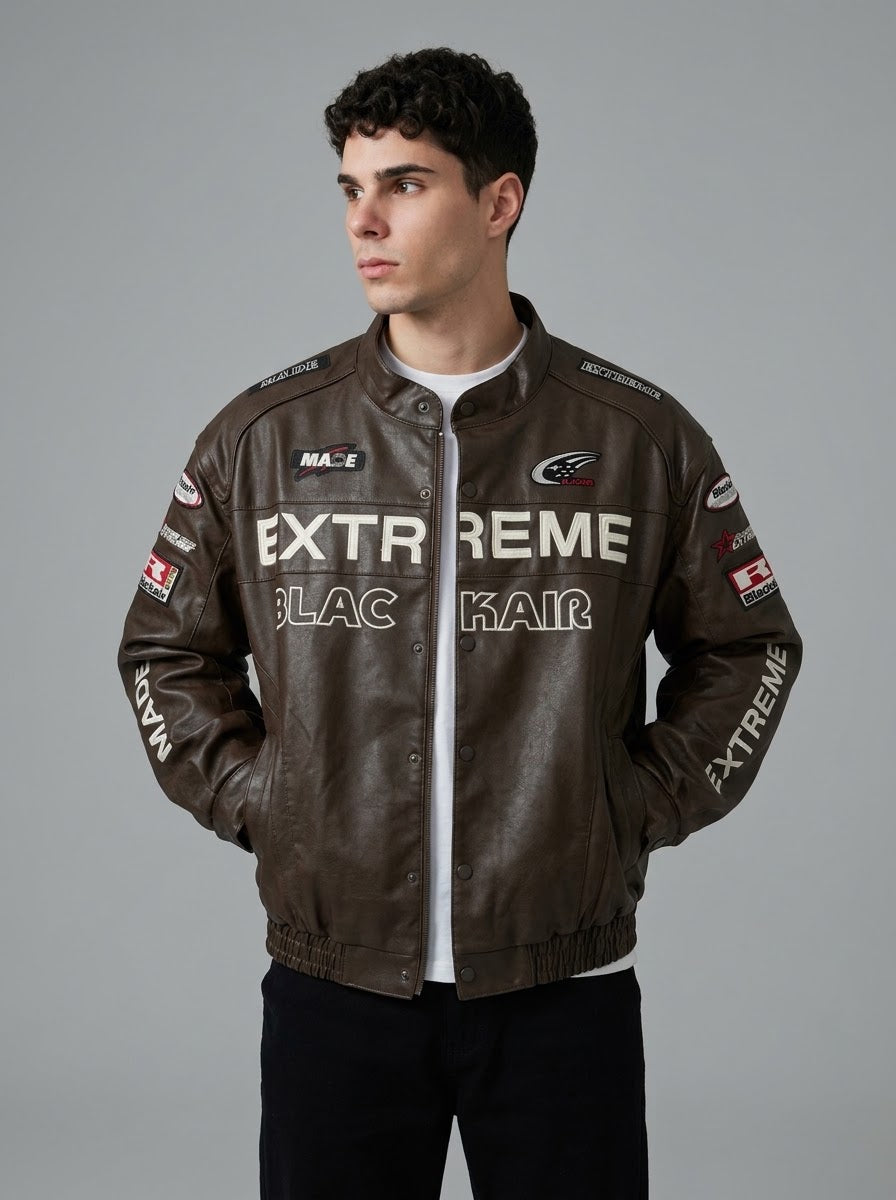 CASACA EXTREME BOXY FIT OVERSIZE MARRON