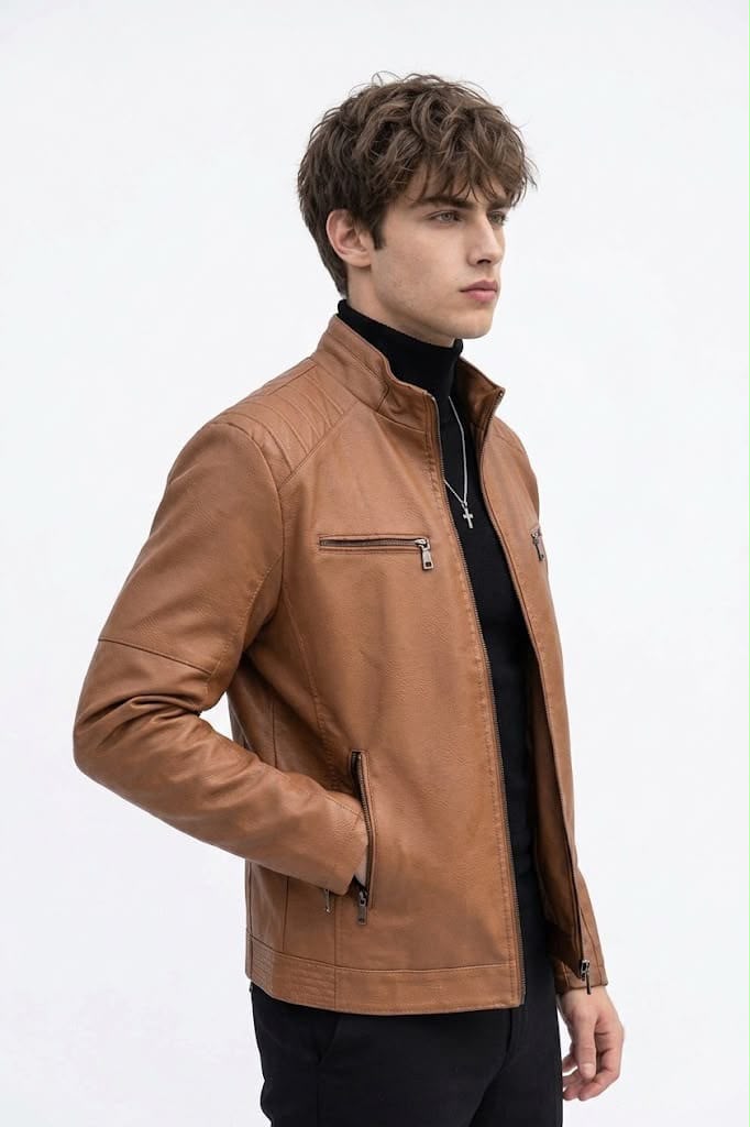 CHAQUETA BASICA HOMBRE CAMELL