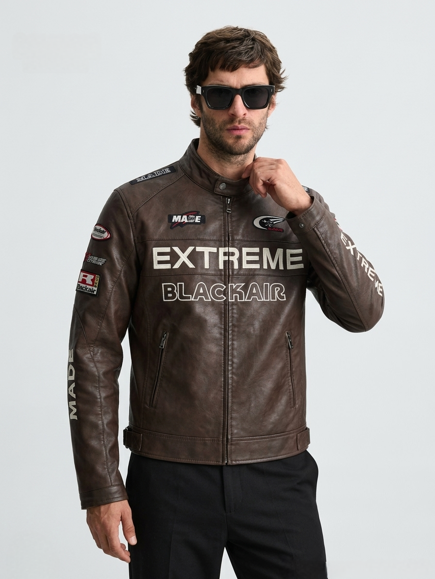 CASACA RACING EXTREME MARRON