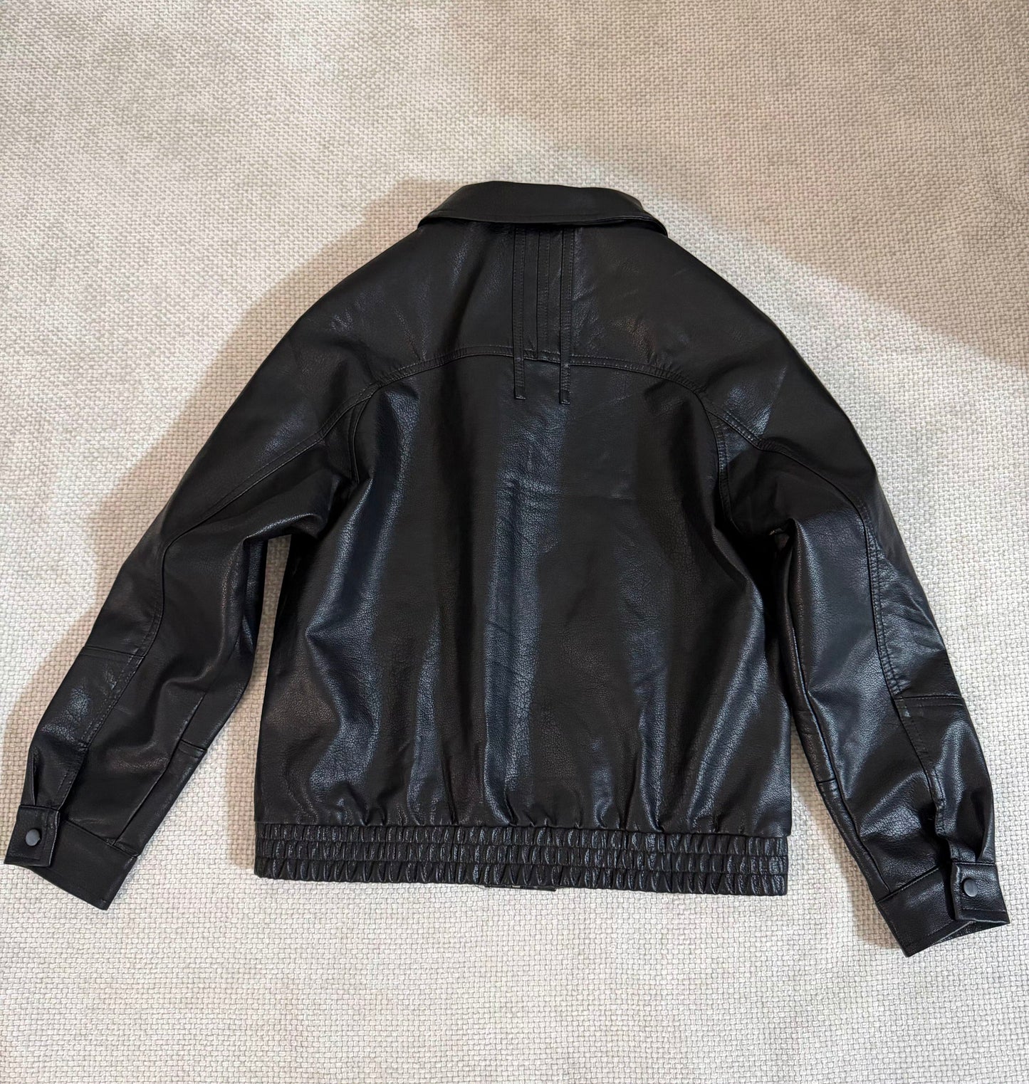 CHAQUETA ZARA HOMBRE STARBOY NEGRO