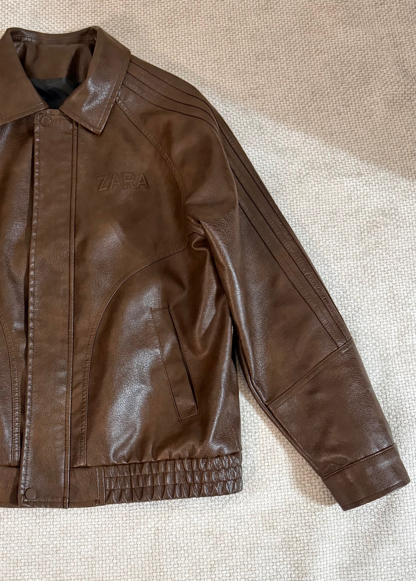 CHAQUETA ZARA HOMBRE STARBOY MARRON