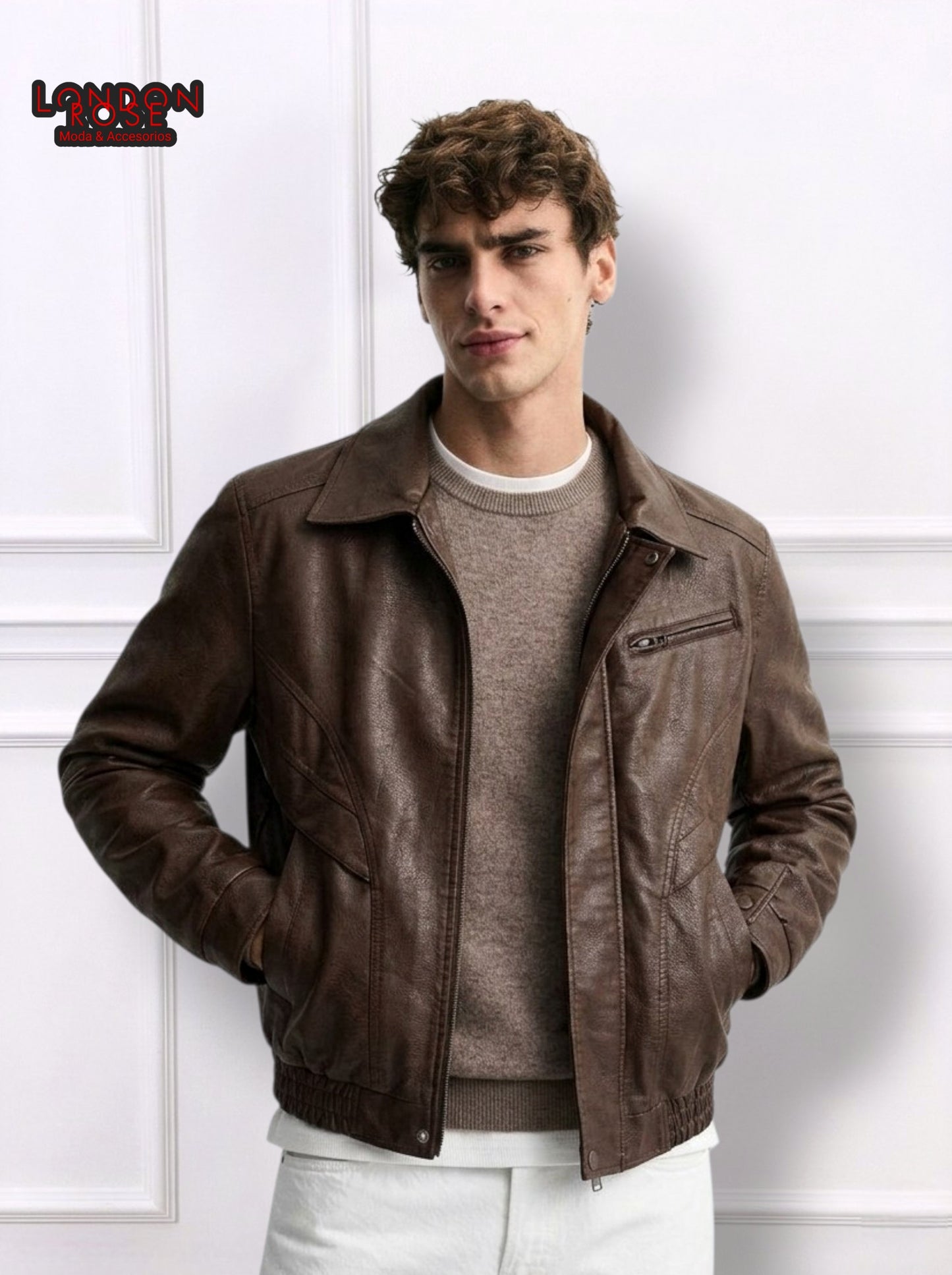 Men Starboy Leather Jacket