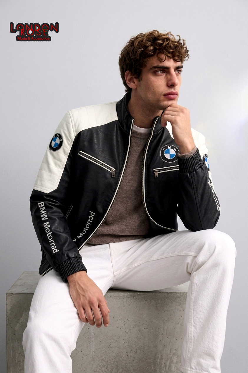 CASACA F1 BMW NEGRO