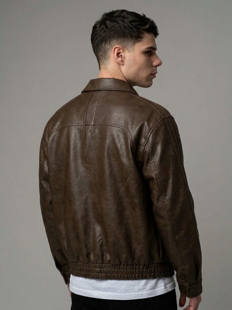 CHAQUETA ZARA HOMBRE STARBOY MARRON