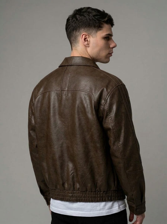 CHAQUETA ZARA HOMBRE STARBOY MARRON