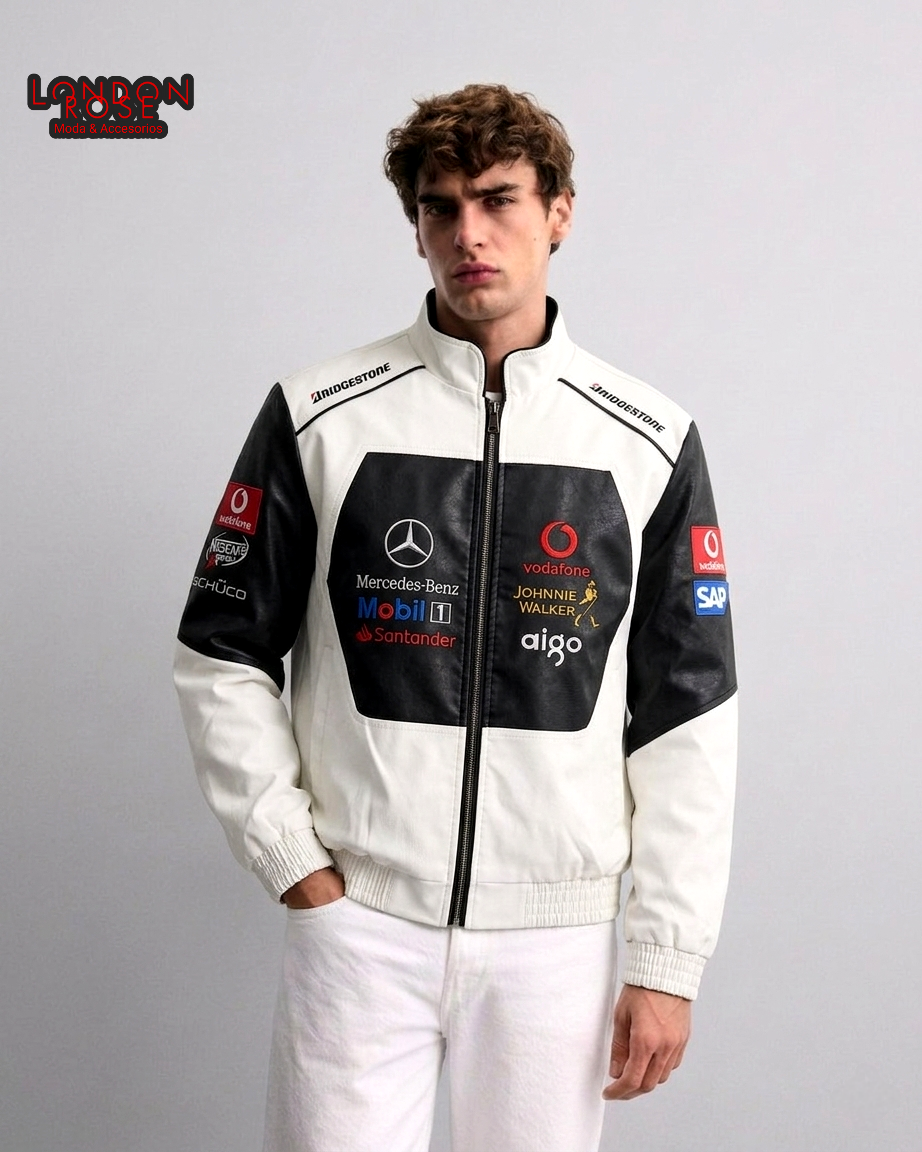 CASACA F1 MERCEDES X MCLAREN BLANCO