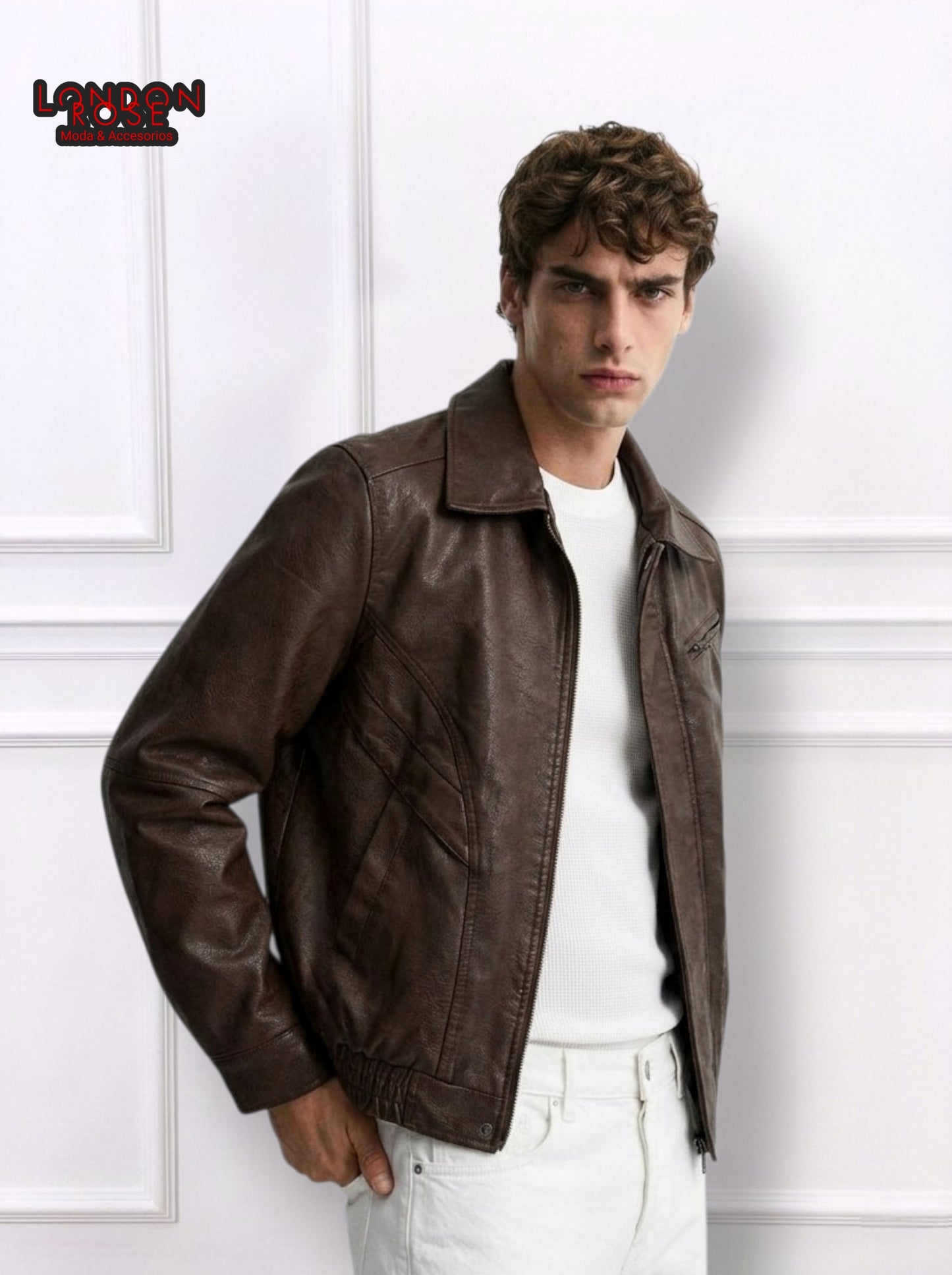 Men Starboy Leather Jacket