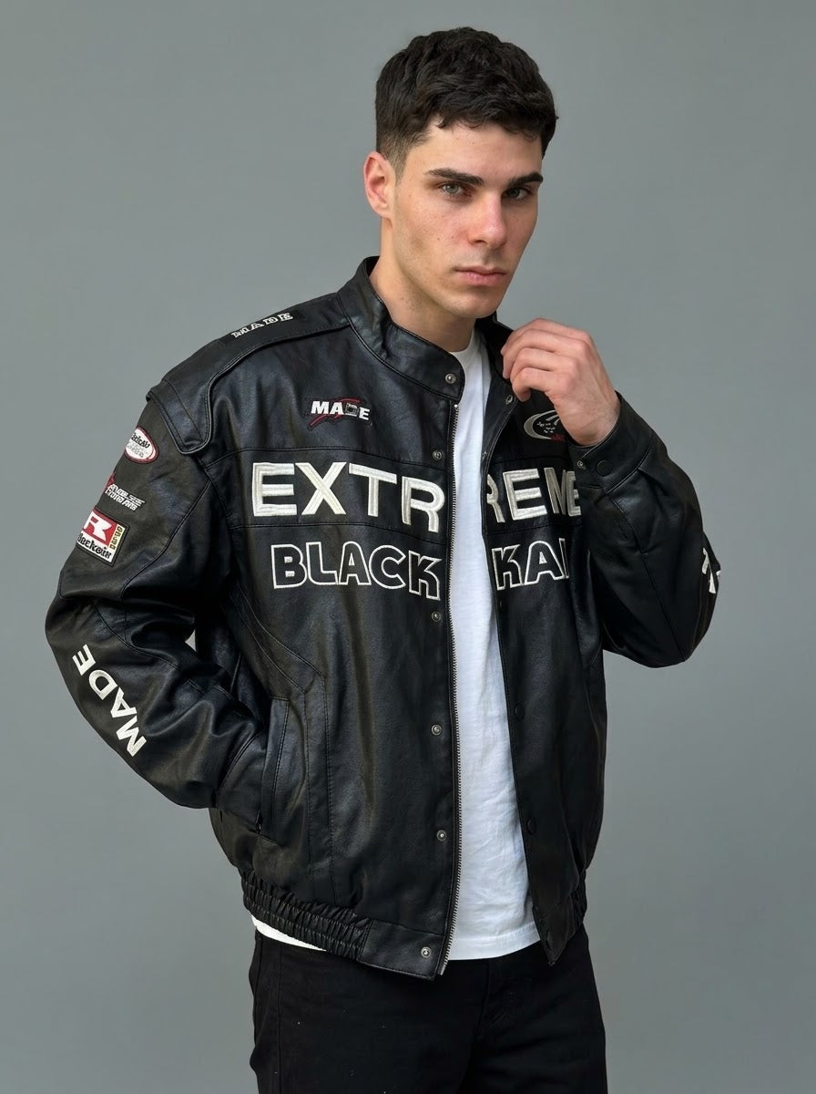CASACA EXTREME BOXY FIT OVERSIZE NEGRO