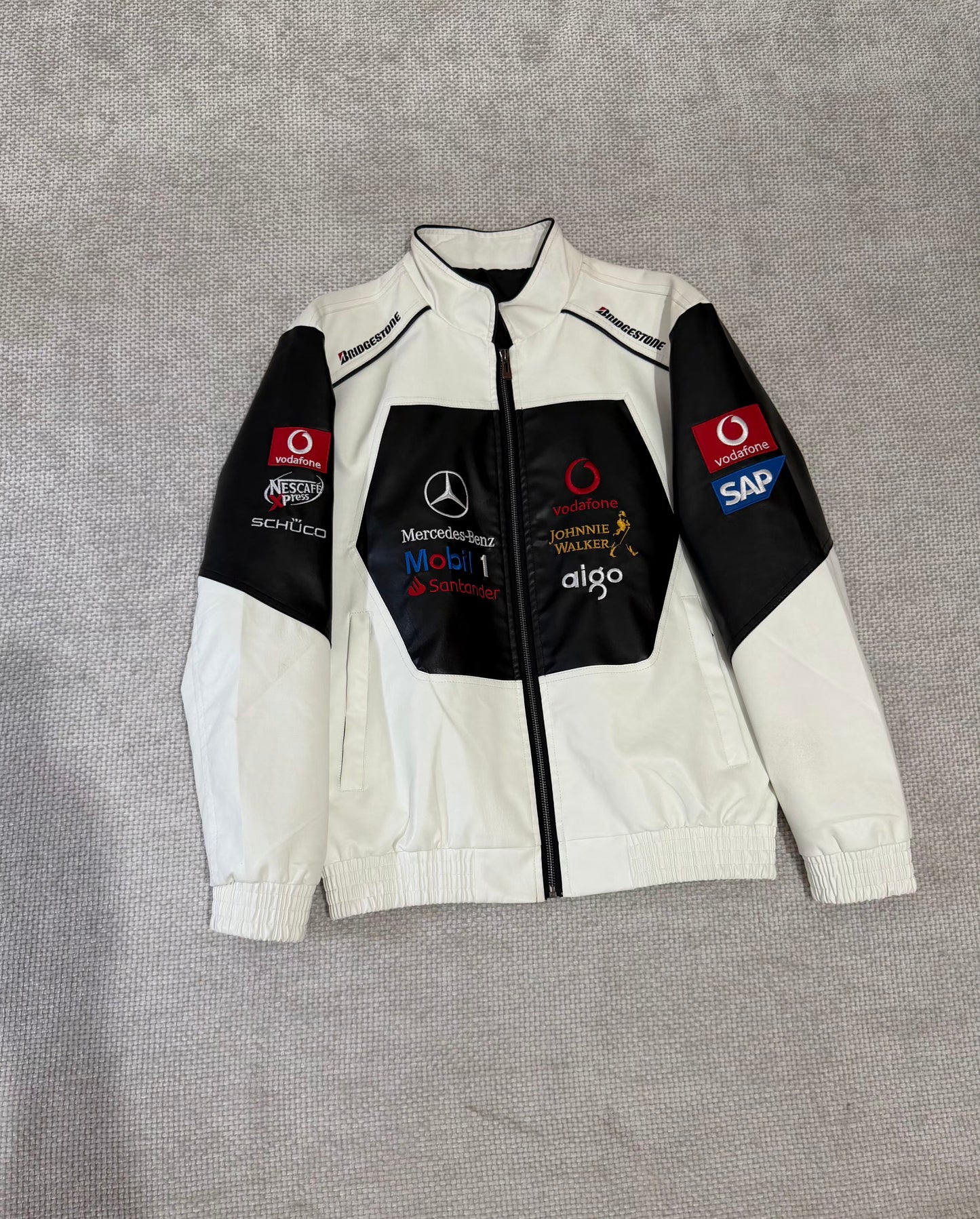CASACA F1 MERCEDES X MCLAREN BLANCO