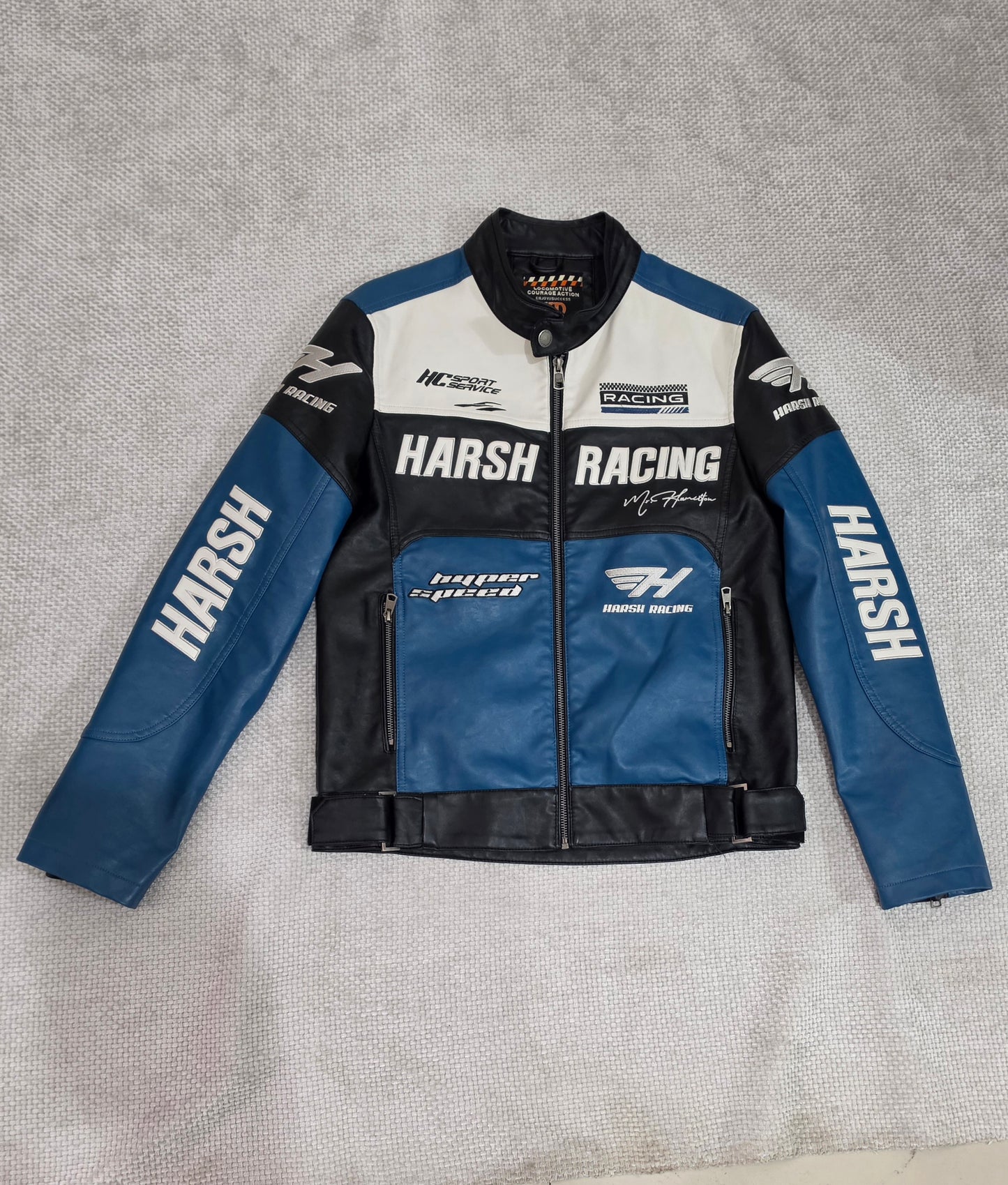 CASACA HR RACING AZUL