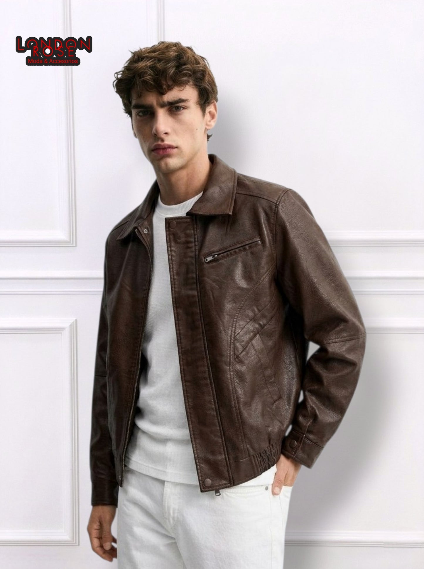 Men Starboy Leather Jacket
