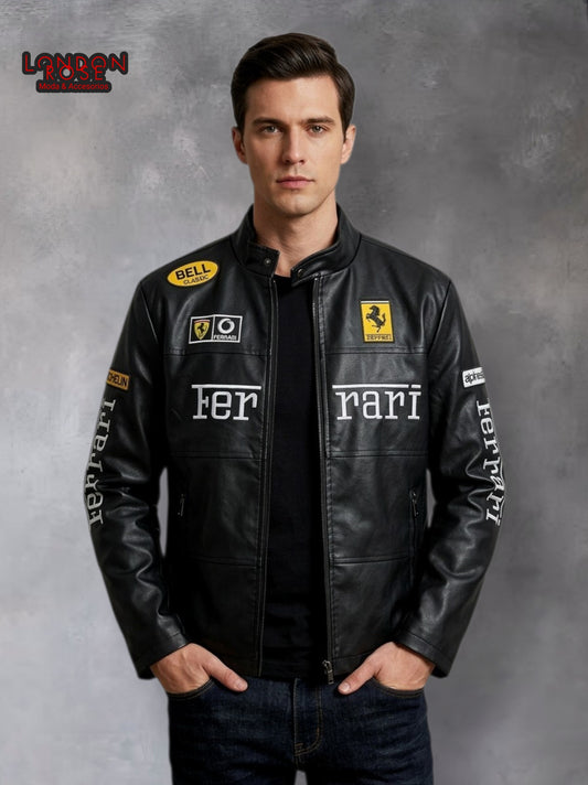 CASACA HOMBRE FERRARI NEGRO