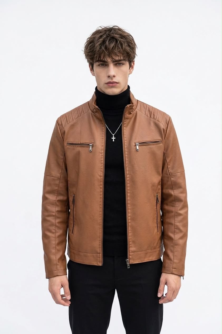CHAQUETA BASICA HOMBRE CAMELL