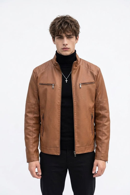 CHAQUETA BASICA HOMBRE CAMELL