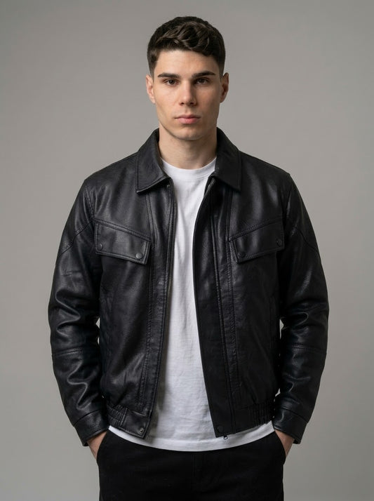 CHAQUETA/CASACA HOMBRE STARBOY NEGRO
